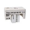 Priză LAN CAT 5E UTP albă COMITEC pentru rețele de date