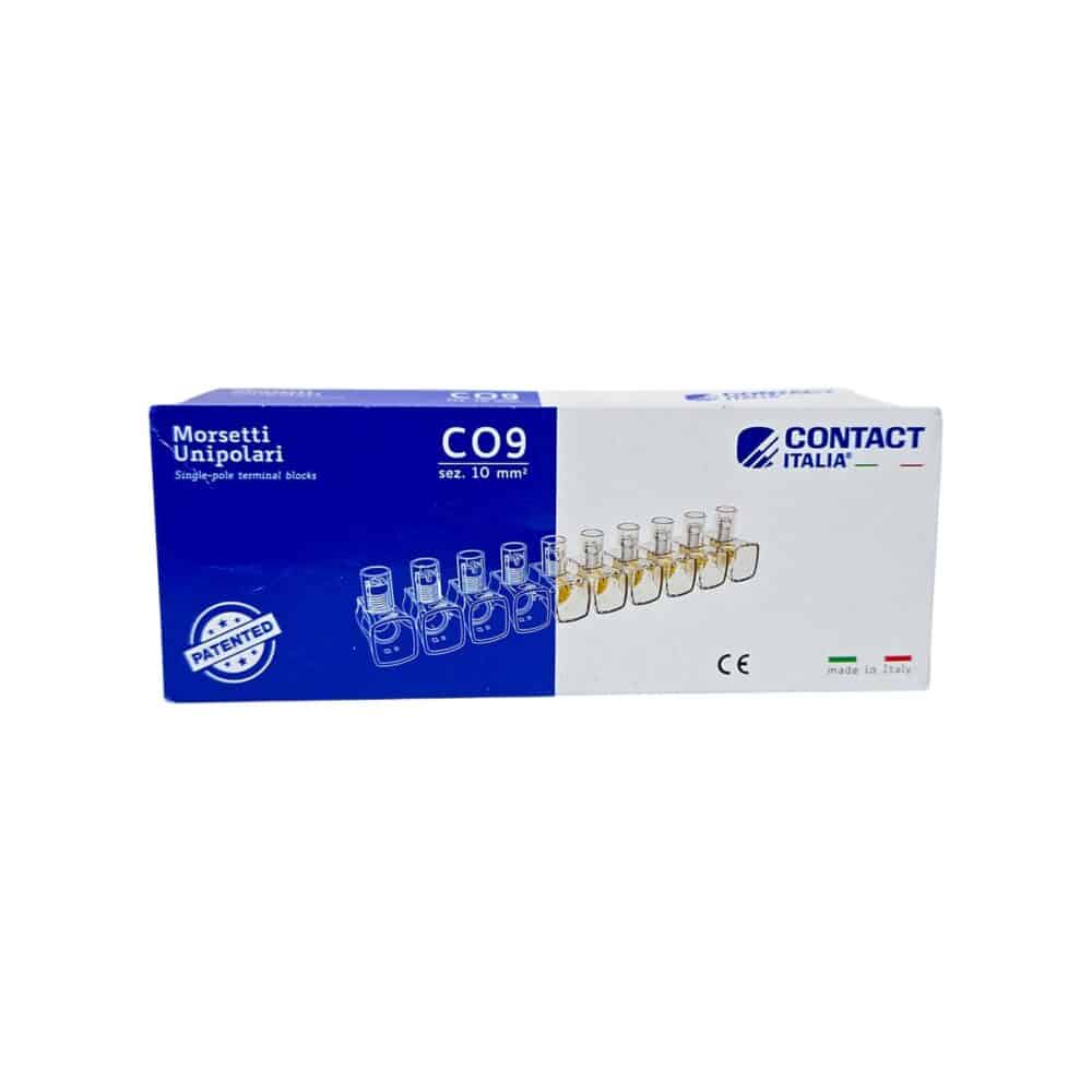 Cleme de conexiune unipolare CONTACT ITALIA Morsetti C09 pentru cabluri electrice