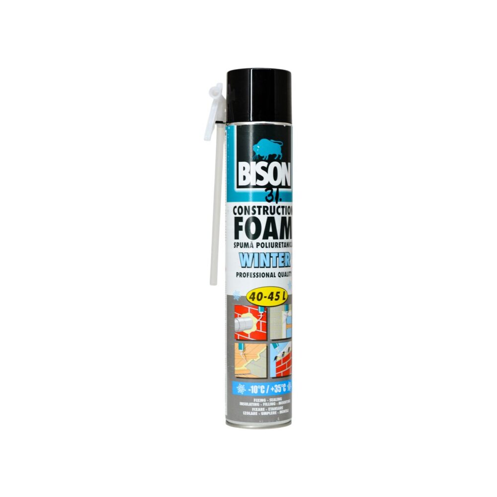 BISON spumă poliuretanică construcții iarnă 700ml
