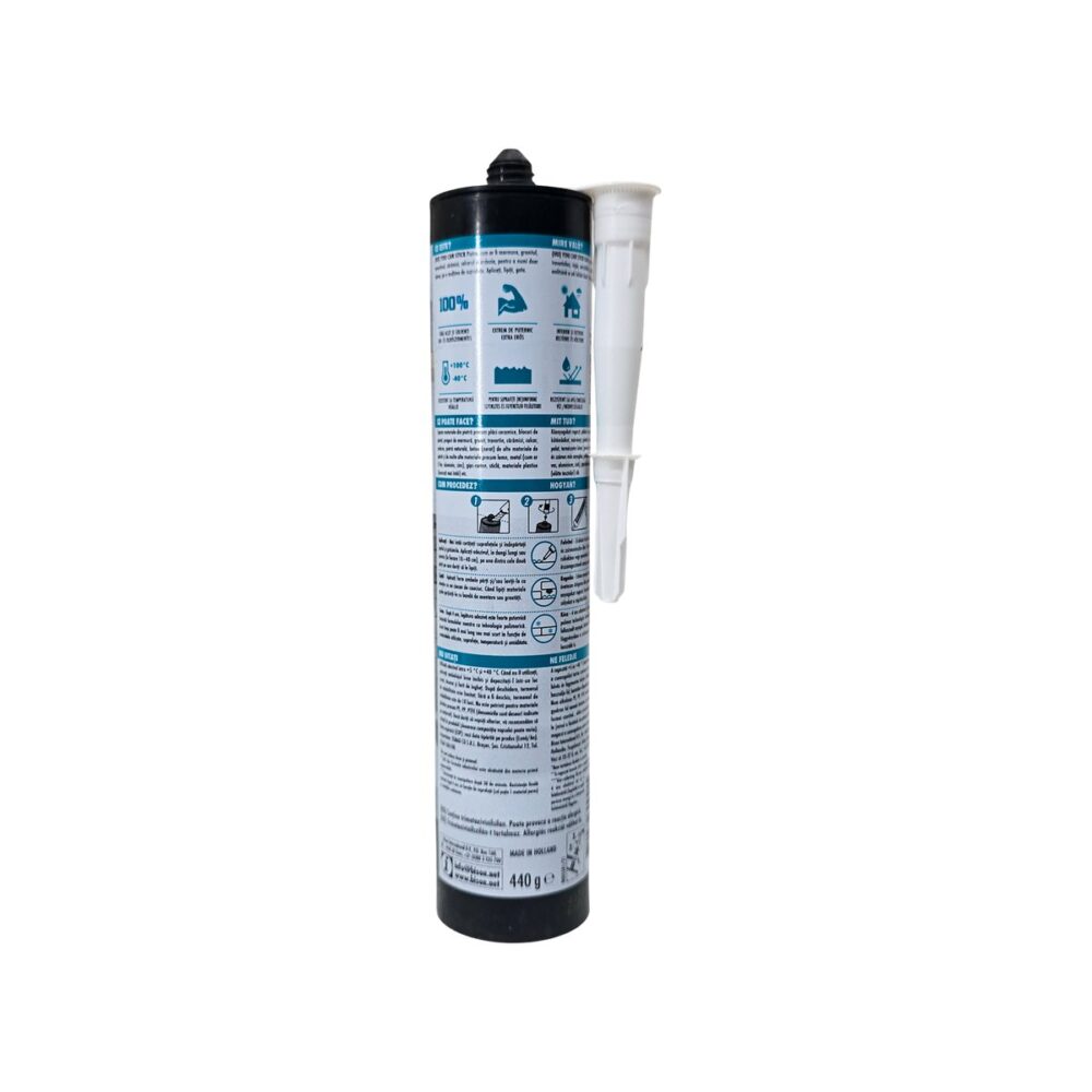 Adeziv gresie BISON You Can Stick Piartă, 440g, pentru diverse materiale