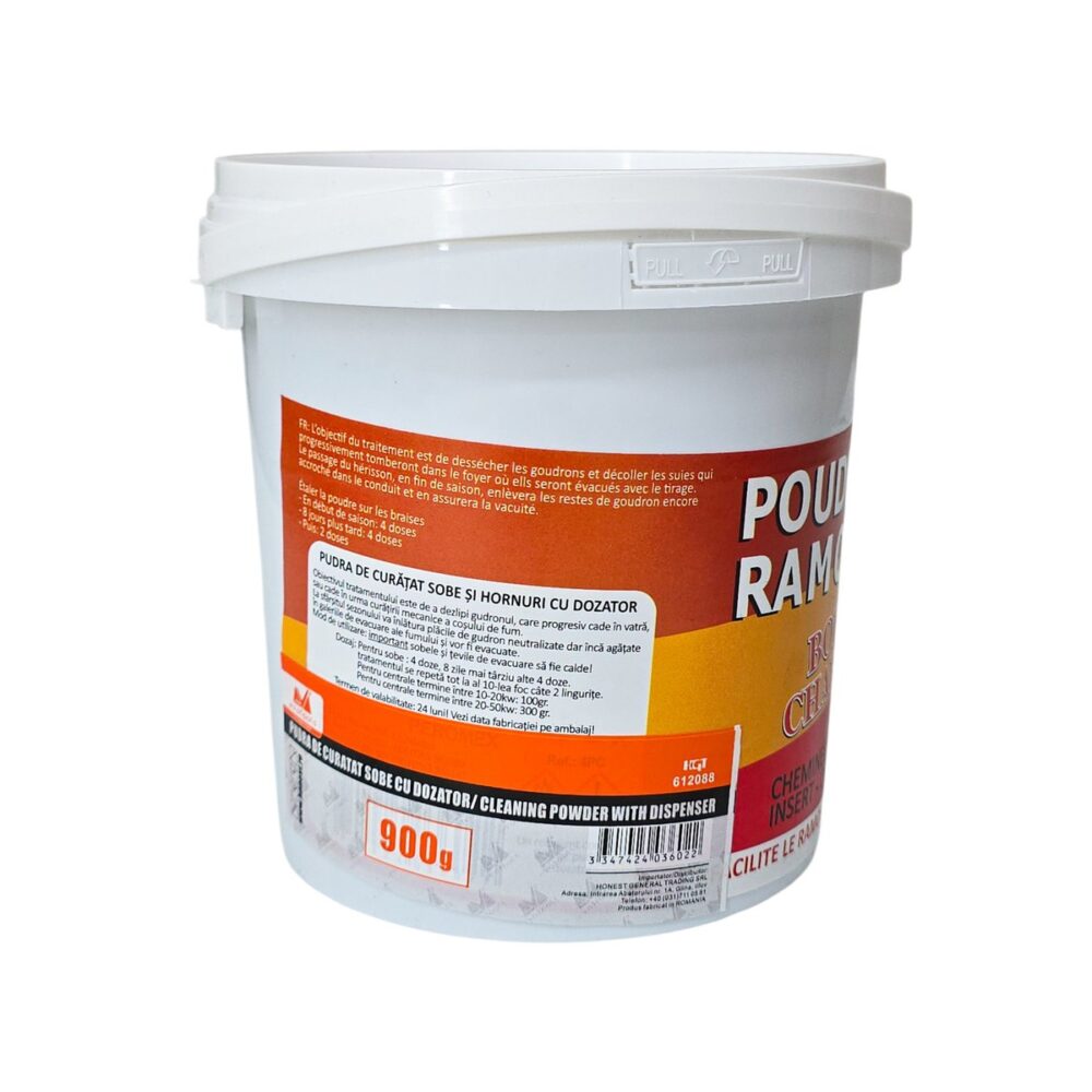 POUDRE de RAMONAGE BOIS et CHARBON