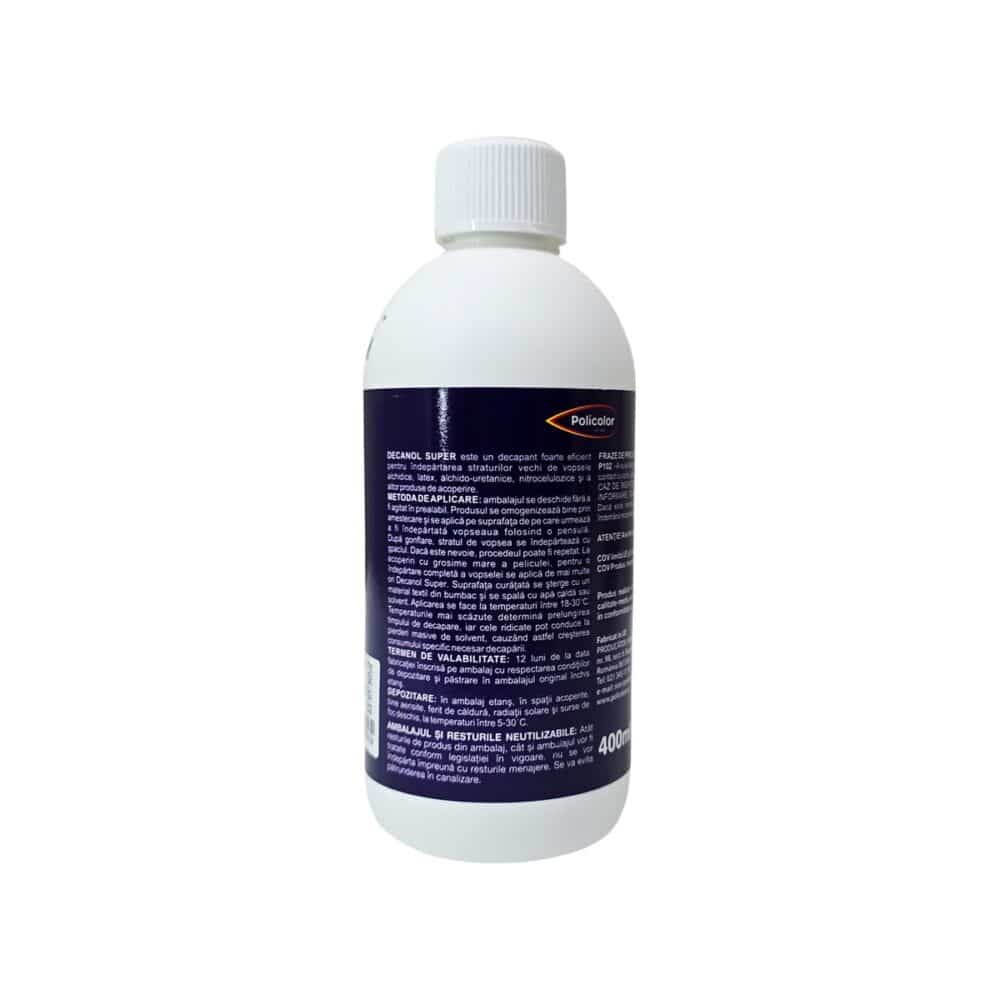 Policolor DECANOL SUPER soluție decapant profesional pentru vopsea