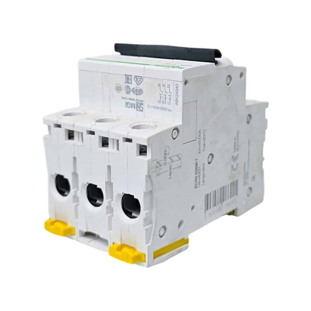 Schneider Electric întrerupător automat ECD8V 1P+N 4000V alb