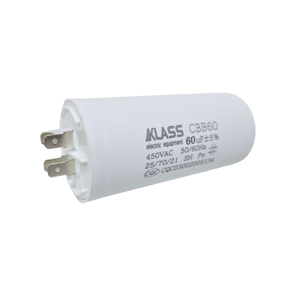 Condensator electrolitic KLASS 60µF 450VAC pentru circuite electronice
