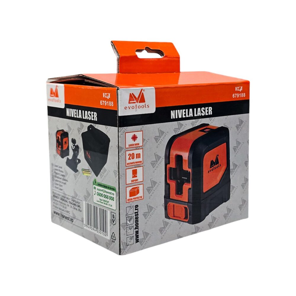 Nivelă laser evotools HGT679188 pentru măsurători precise