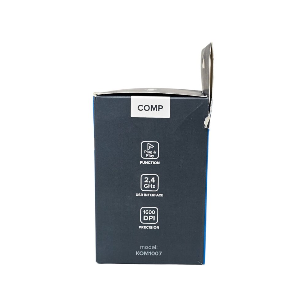 Rebel șoarece vertical wireless negru, ergonomic pentru confort sporit