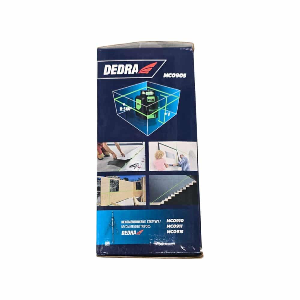Nivelă laser verde DEDRA MULTILASER 1D pentru construcții și amenajări