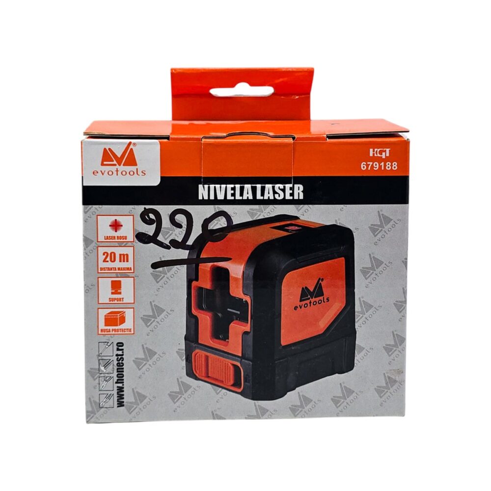 Nivelă laser evotools HGT679188 pentru măsurători precise