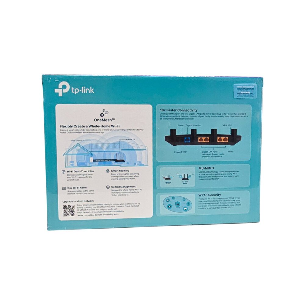 Router Wi-Fi Mesh TP-Link AC1200 pentru acoperire extinsă