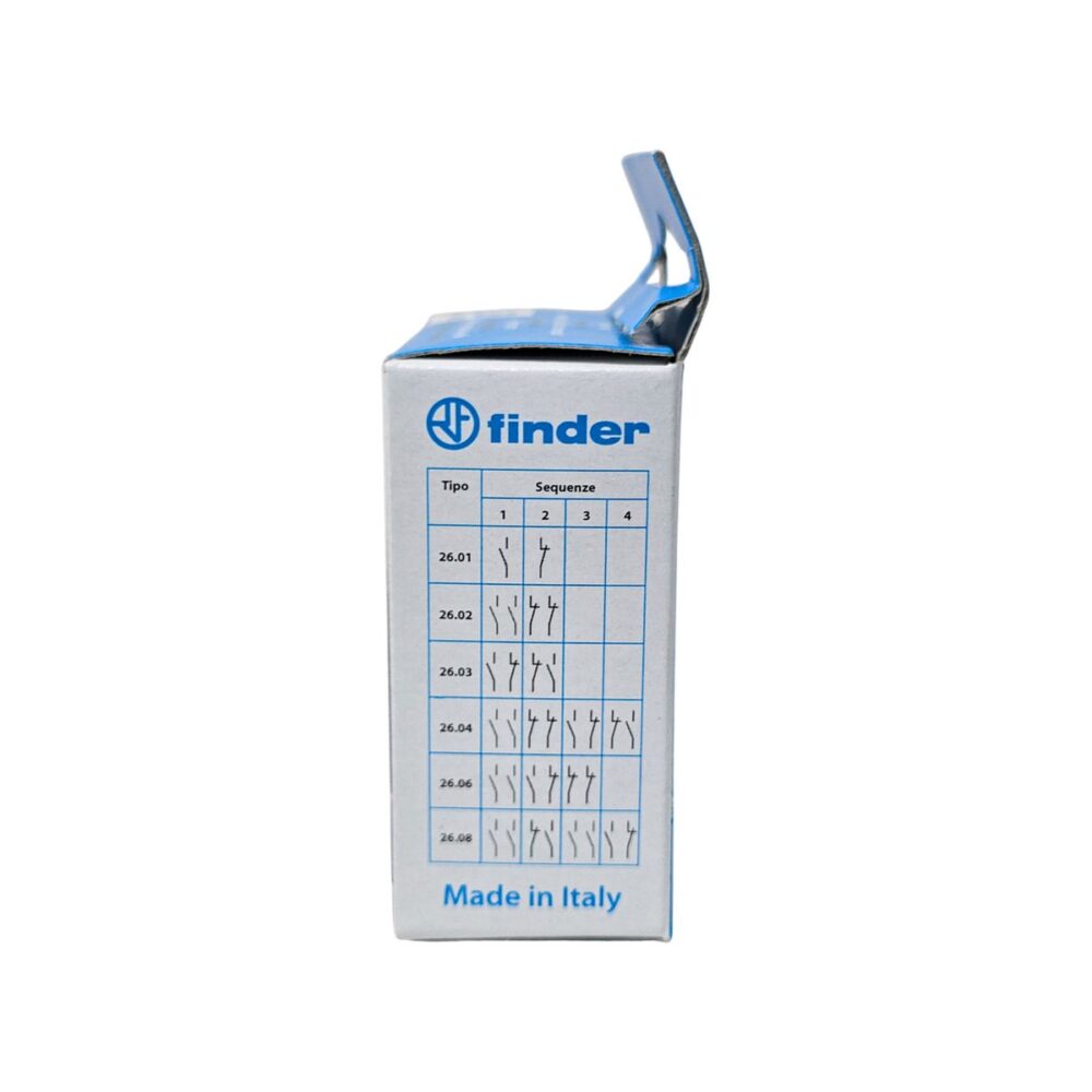 Releu Finder 26.04.8.230.0000, releu de impuls pentru șină DIN