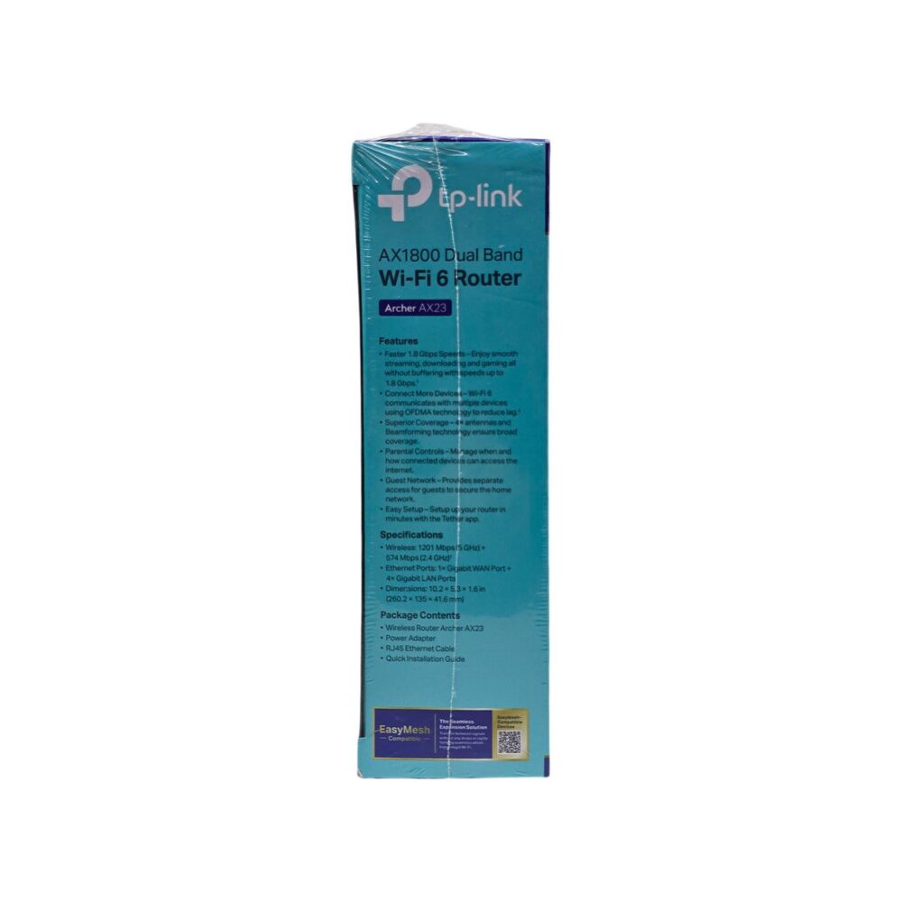 Router Wi-Fi TP-Link AX1800 Dual Band, performanță și securitate