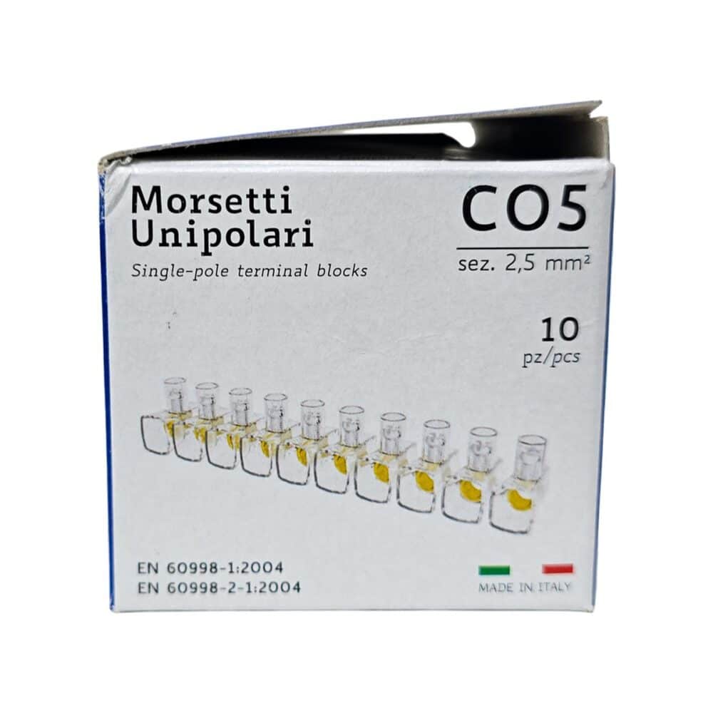 Cleme de conexiune unipolare CONTACT ITALIA Morsetti CO5, 2.5 mm²