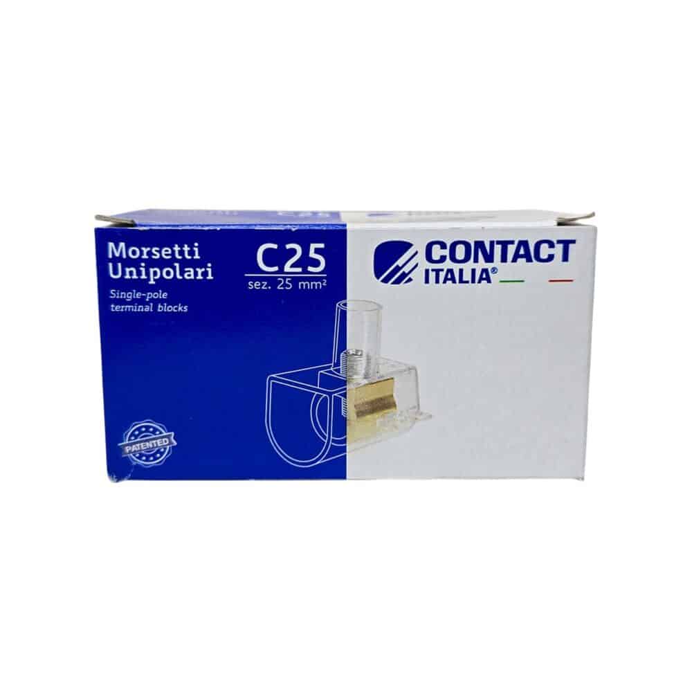Cleme de conexiune unipolare CONTACT ITALIA Morsetti C25, 25mm²