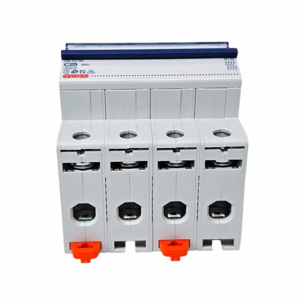 Întrerupător automat GEWISS 90 MT.4.5, 4 poli, pentru protecție electrică