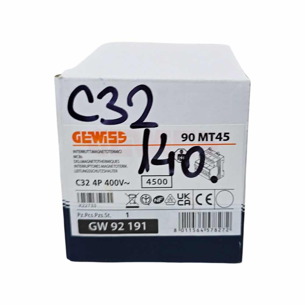 SIGURANTA STALP GEWIS 4P C32 GW92191