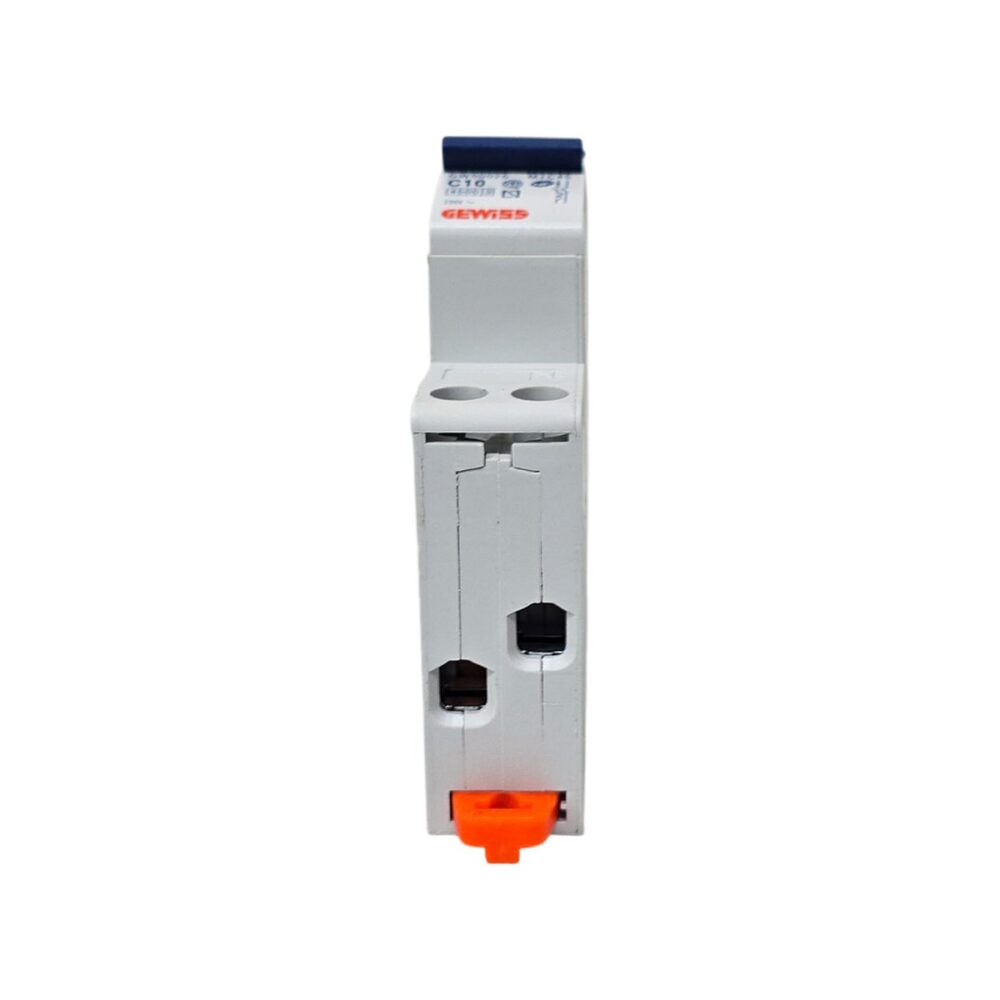 Întrerupător automat GEWISS GW 90 026 C 10, 10A, alb, pentru șină DIN