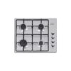 Plită încorporabilă pe gaz Nobeltek NHBG 6400IX, 4 arzătoare, Inox - imagine 1