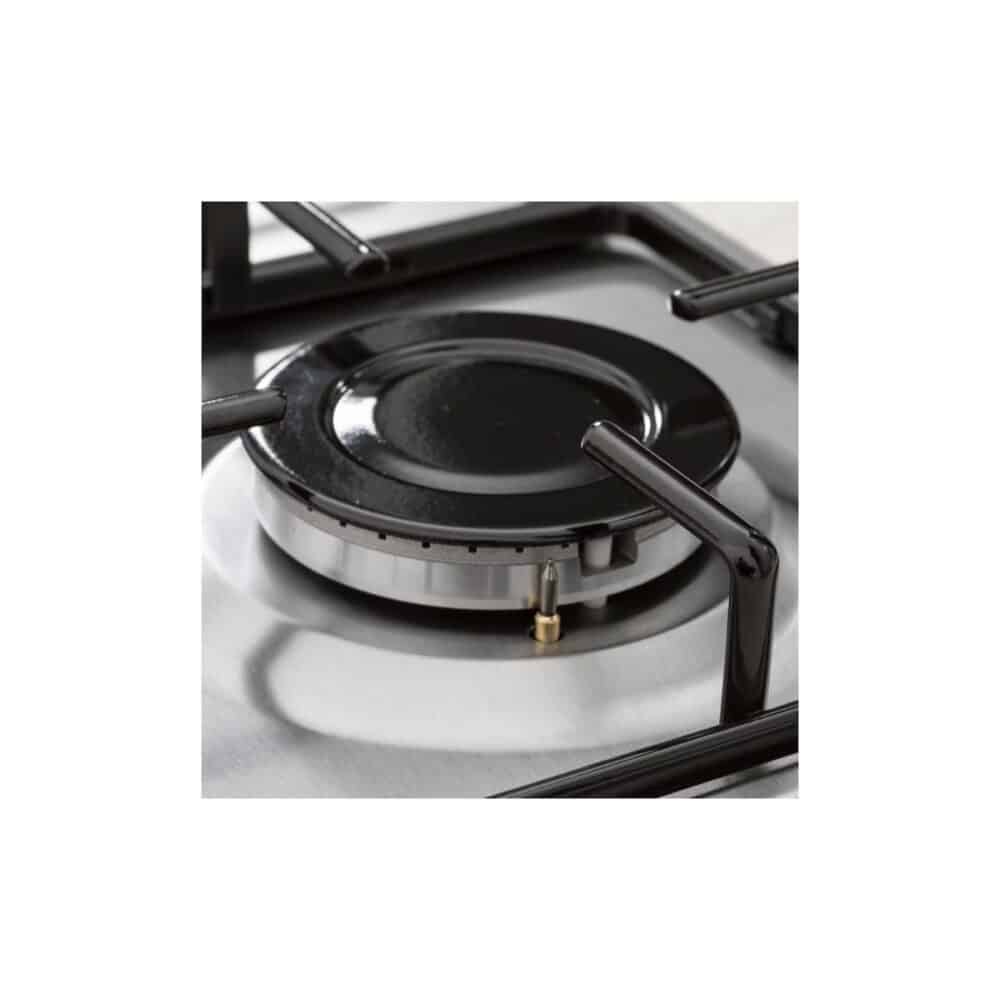 Plită încorporabilă pe gaz Nobeltek NHBG 6400IX, 4 arzătoare, Inox - imagine 4