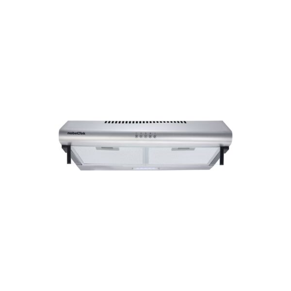 Hotă clasică Nobeltek NHOCL60F49X, 60 cm, Inox, 2 filtre aluminiu - imagine 1