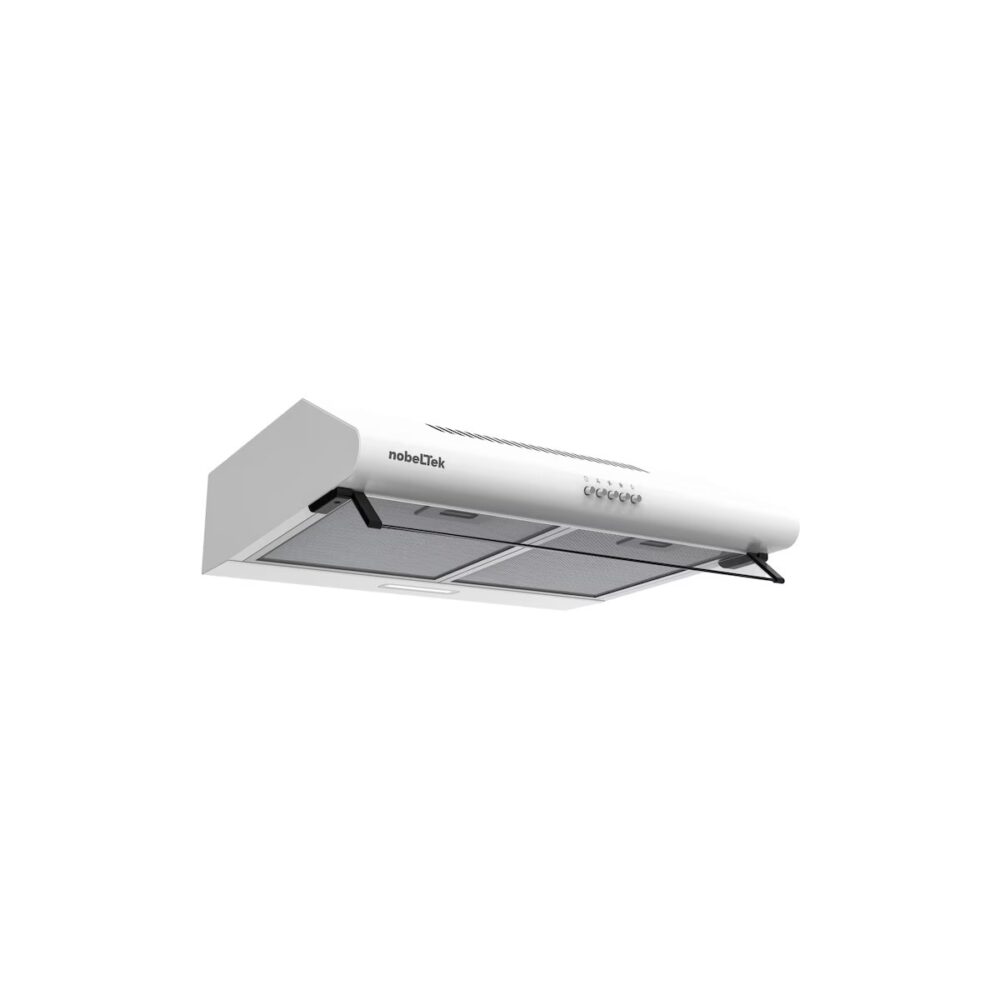 Hotă clasică Nobeltek NHOCL60F49W, 60 cm, 3 trepte de viteză, Albă - imagine 2