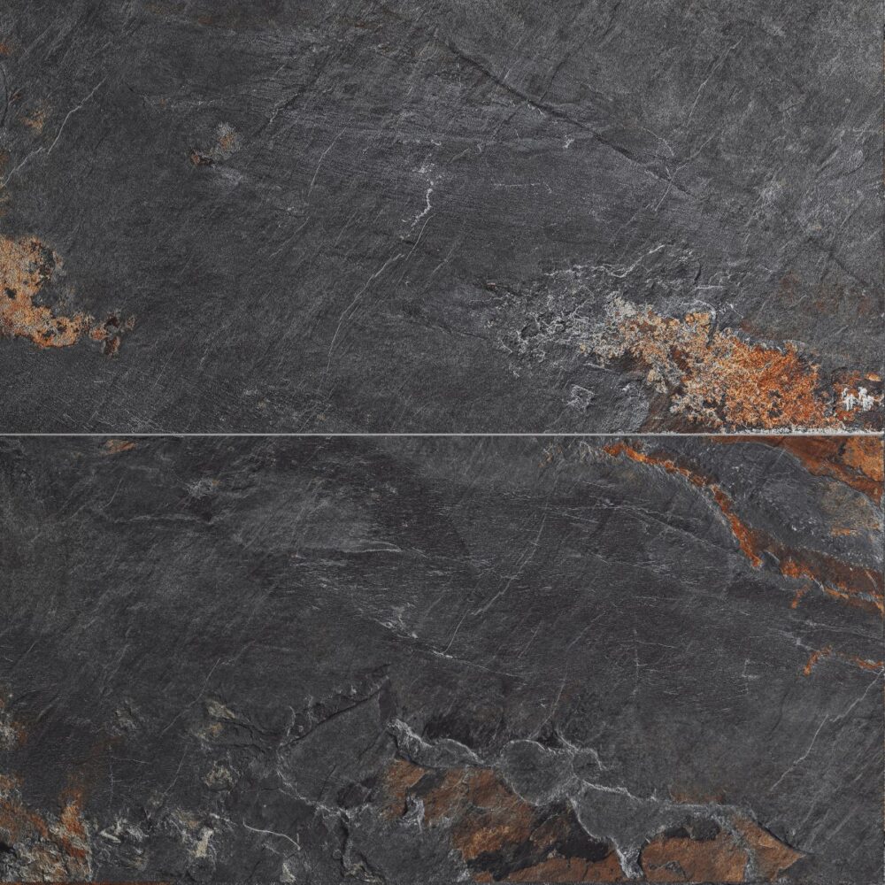 Gresie Stone Rust Nero, 120 x 60 cm, aspect piatră - imagine 1