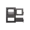 Ușă Sobă Monobloc Evotools HGT679709, din Fontă, cu Sticlă Termorezistentă - imagine 2