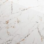 Gresie porțelanată Abbestaro Gold, 120 x 60 cm, aspect marmură