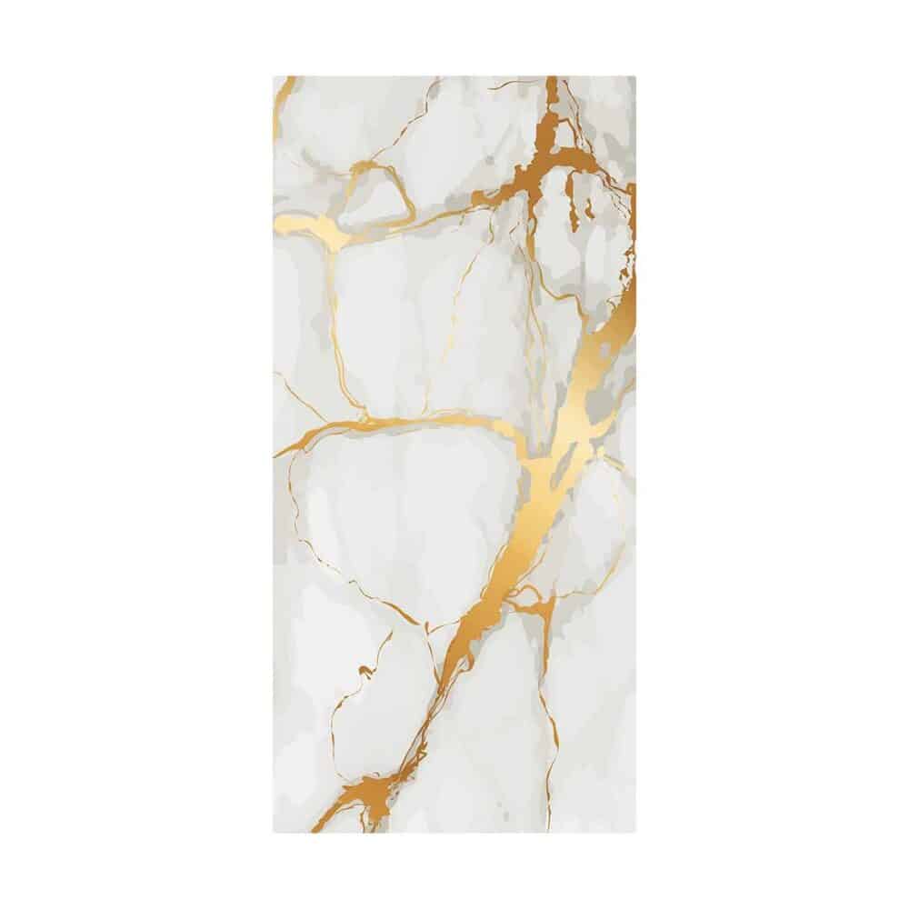 Gresie Porțelanată Carrara Super Gold Polished, 120x60 cm, finisaj lucios - imagine 1
