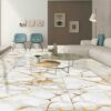 Gresie Porțelanată Carrara Super Gold Polished, 120x60 cm, finisaj lucios - imagine 2