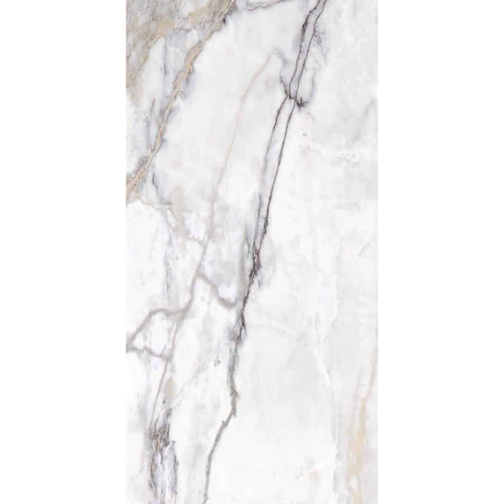 Gresie Manela Grey, aspect marmură, 60 x 120 cm - imagine 1