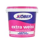 Vopsea lavabilă de interior Köber Extra Weiss, Alb, 2L