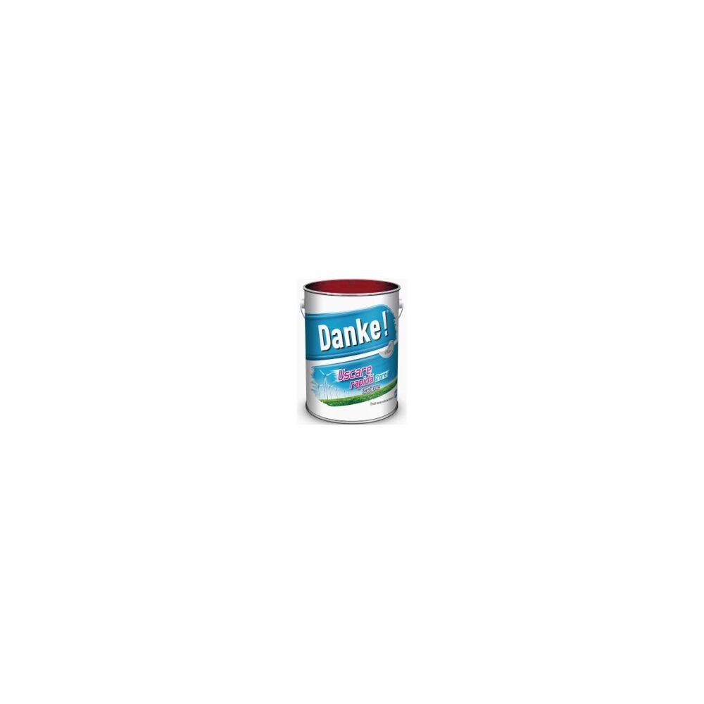 Vopsea email Danke! Gri Metal, 0.75L, uscare rapidă - imagine 1