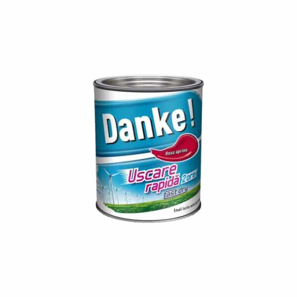 Email lucios Danke! Roșu Aprins, uscare rapidă, 0.75L - imagine 1