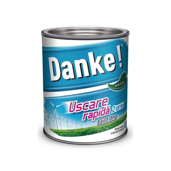 Email lucios Danke! Uscare Rapidă, Verde Închis, 0.75L - imagine 1
