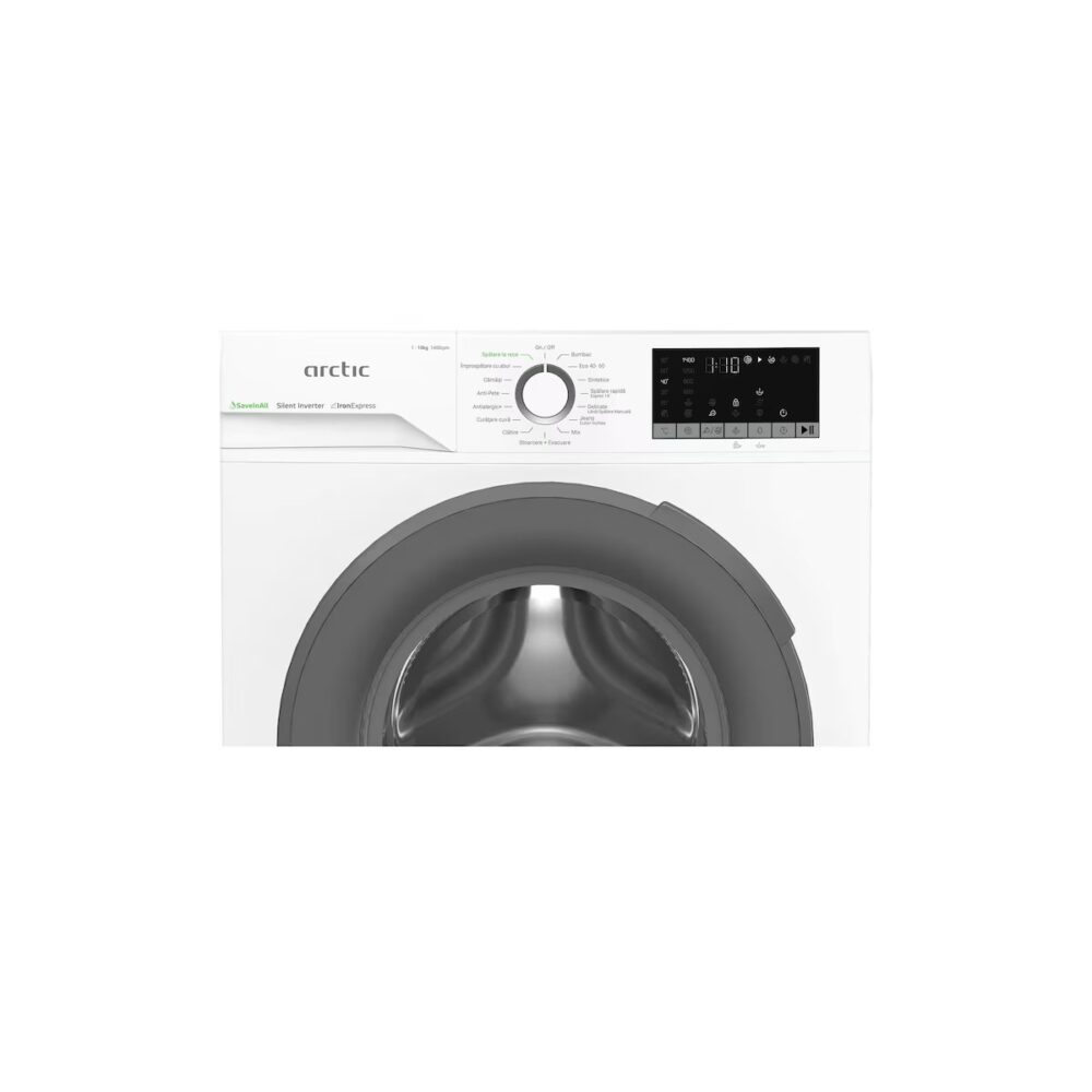 Mașină de spălat rufe Arctic APLM2WFSU210411W, 10 kg, 1400 RPM, Clasa A - imagine 3