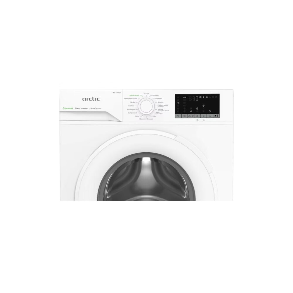 Mașină de spălat rufe Arctic APLM2WFSU28211W, 8 kg, 1200 RPM, Clasa A - imagine 2