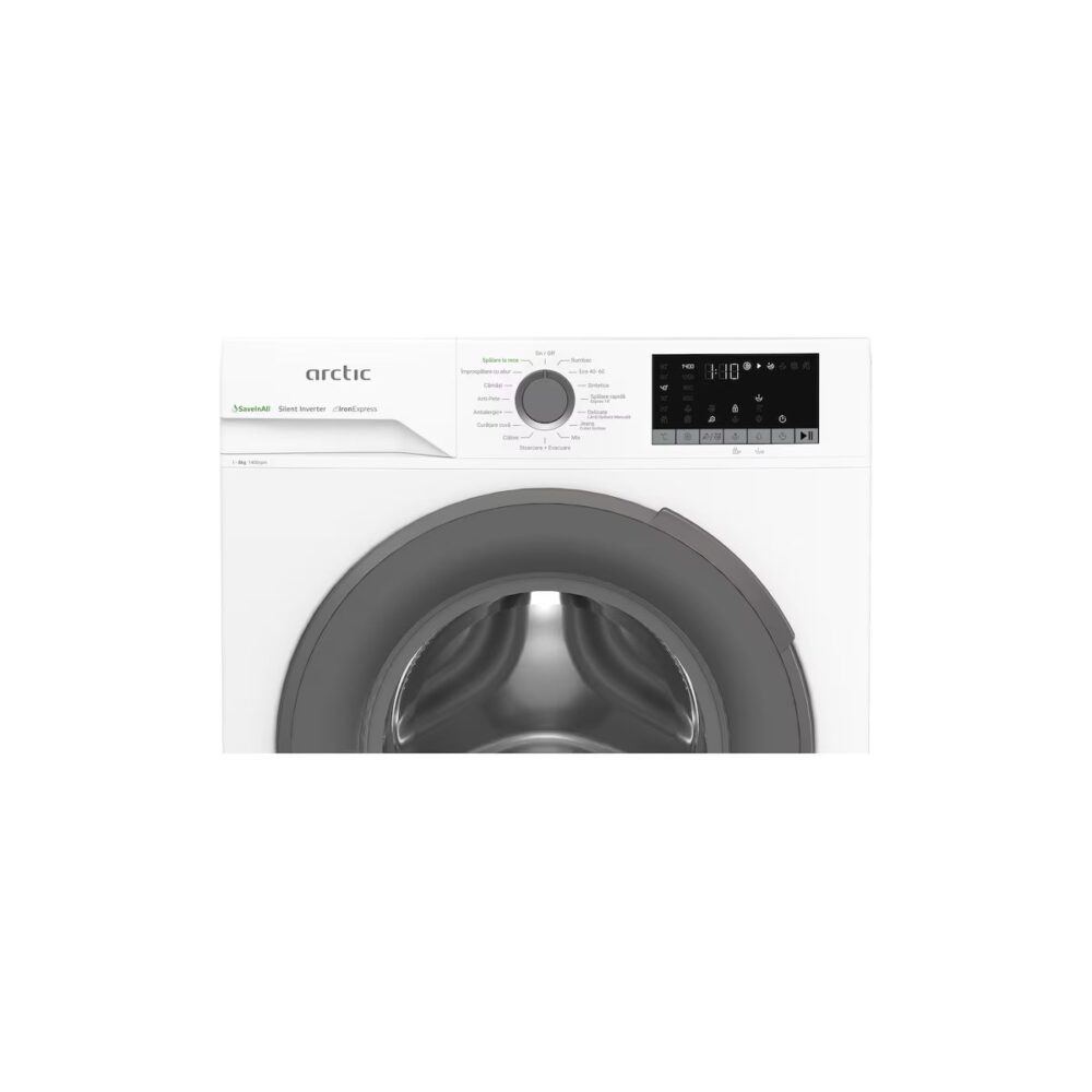 Mașină de spălat rufe Arctic APLM2WFSU28411W, 8 kg, 1400 RPM, Clasa A - imagine 2