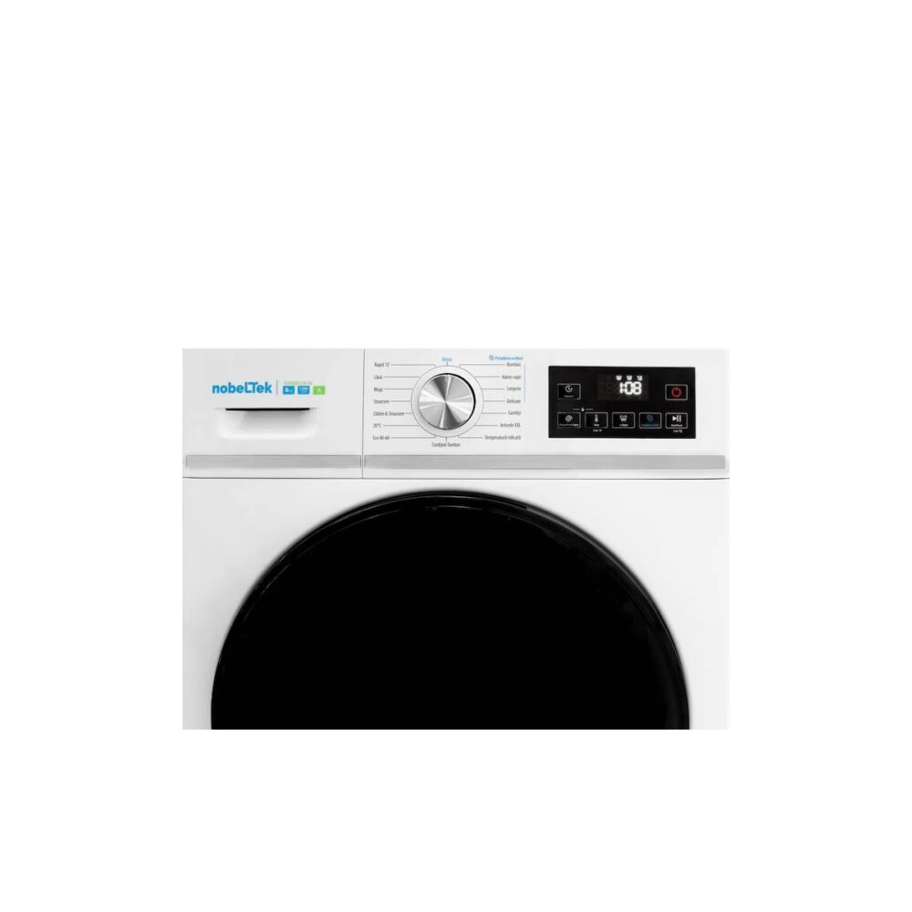 Mașină de spălat rufe Nobeltek NWM812A-W, 8 kg, 1200 RPM, Clasa A - imagine 4