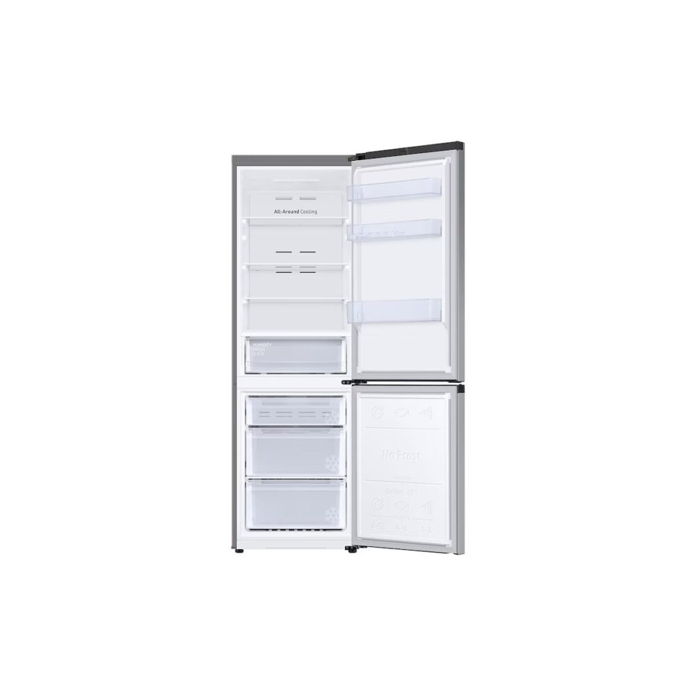 Combină frigorifică Samsung RB34C600ESA, No Frost, All-Around Cooling, Argintiu - imagine 5