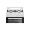 Aragaz Beko FBGT62110GWO, 4 Arzătoare, Gaz, Rotisor, Alb - imagine 3