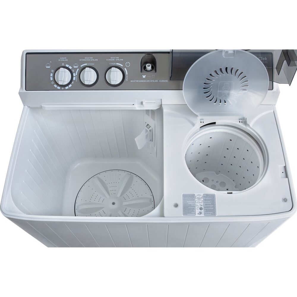 Mașină de spălat semiautomată Nobeltek NSWM 10.5S, 10 kg - imagine 6