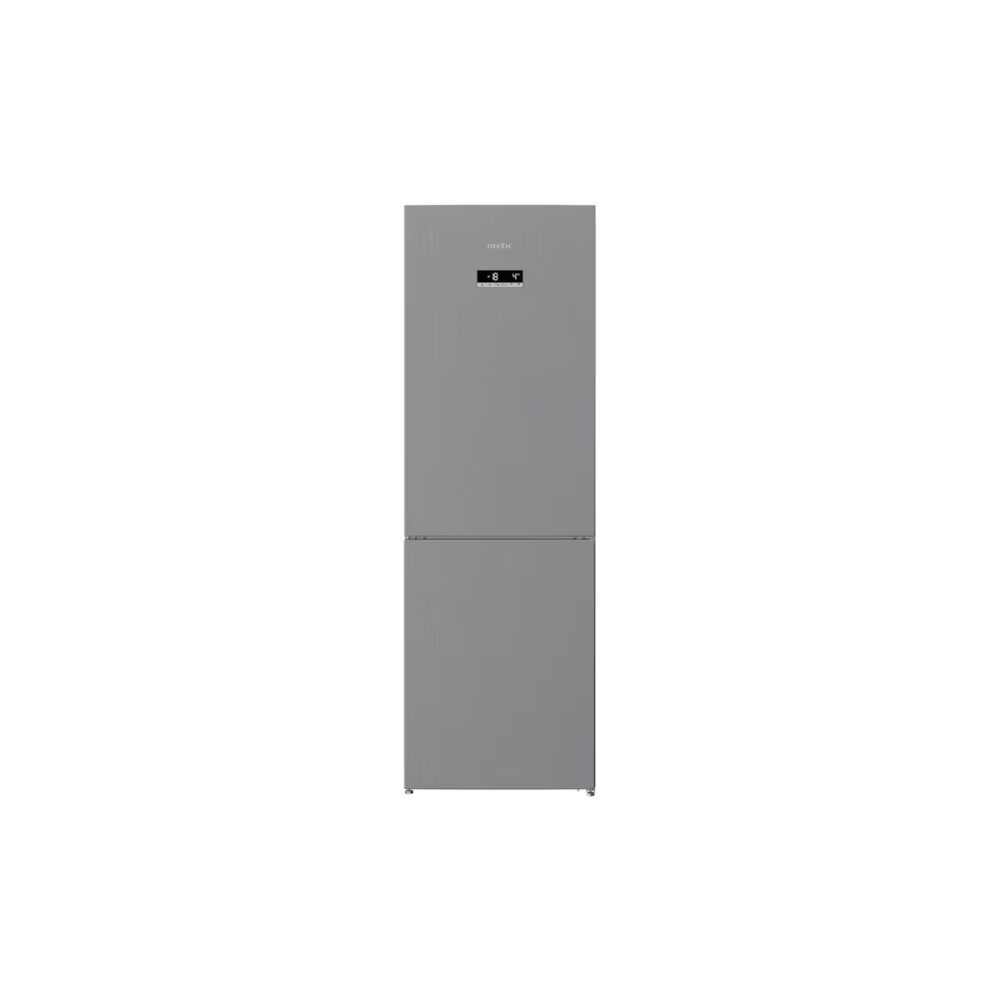 Combină frigorifică Arctic AK60366E40NFMT, Full No Frost, 324 L, Clasa E, Argintiu - imagine 1