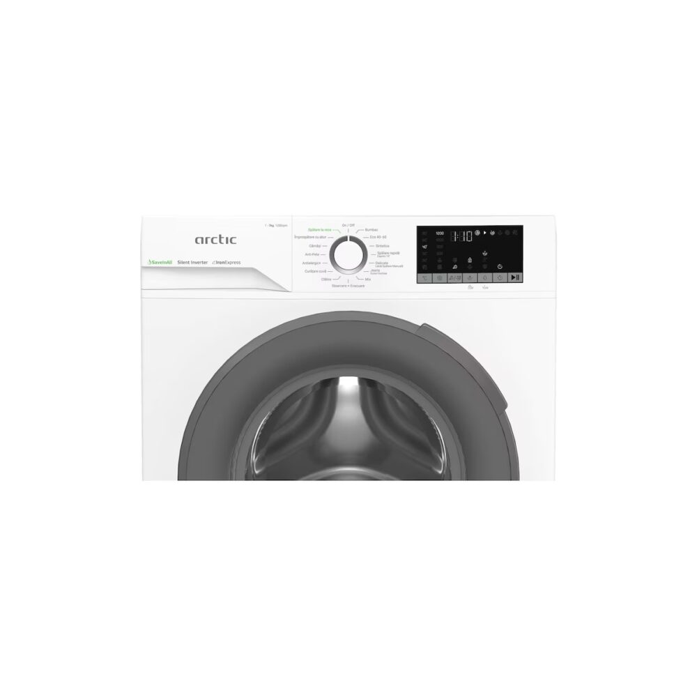 Mașină de spălat rufe Arctic APLM2WFSU27211W, 7 kg, 1200 RPM, Clasa A, Silent Inverter - imagine 3