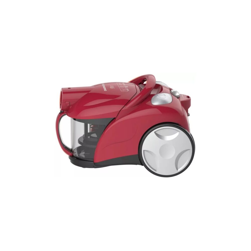 Aspirator fără sac Daewoo RCC-150R-3, Tehnologie Ultra Cyclonic, Roșu - imagine 3