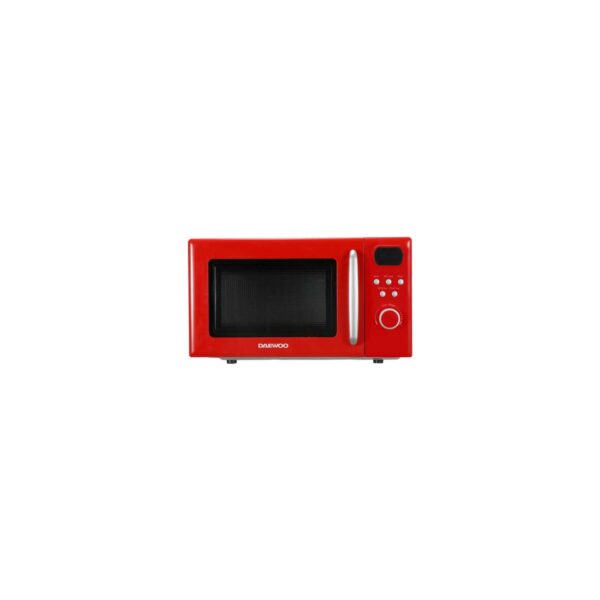 Cuptor cu microunde Daewoo KOR-6S2BR, capacitate 20 litri, 8 programe, Roșu - imagine 1