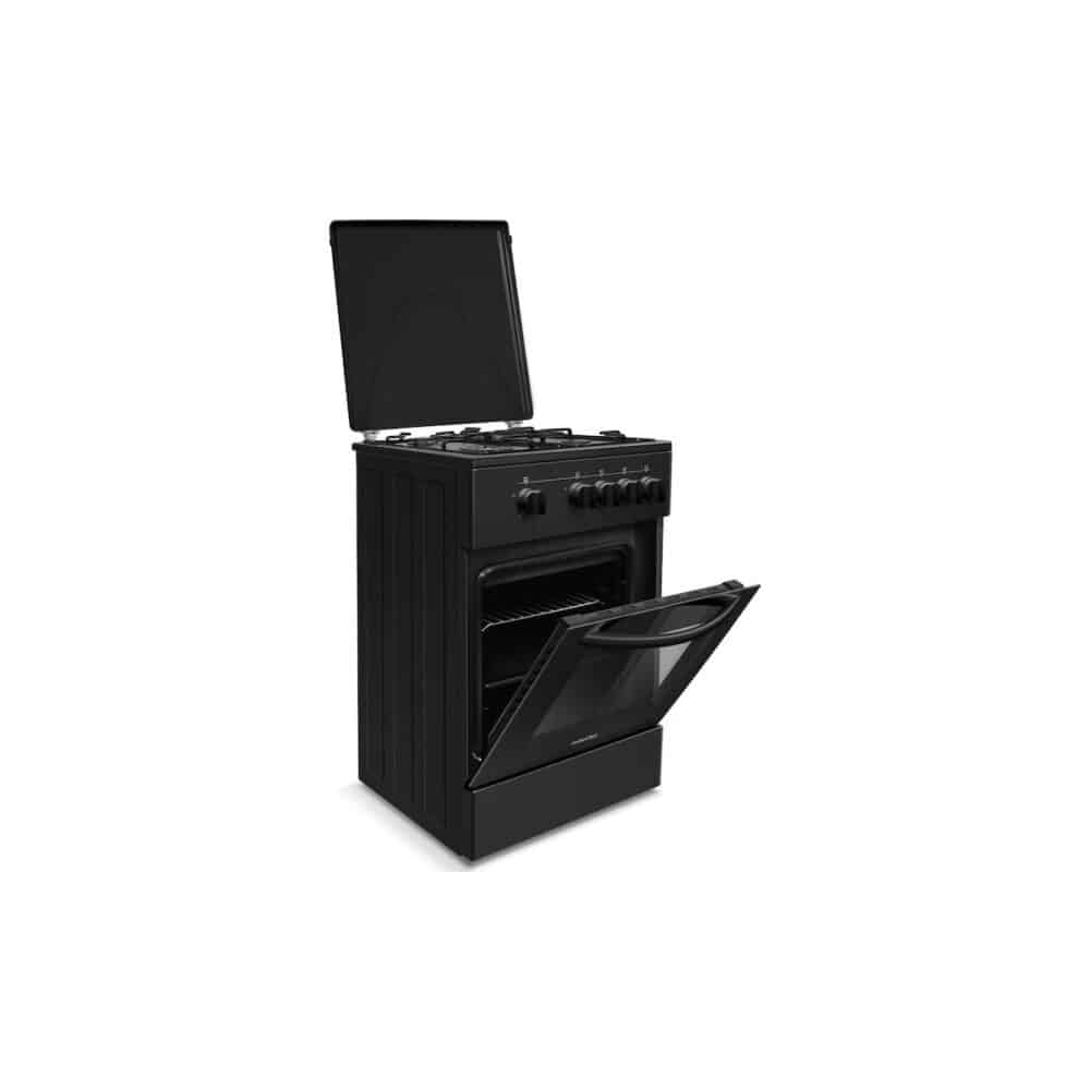 Aragaz Nobeltek NLT5551N/G1, 4 Arzătoare, 50x50 cm, Negru - imagine 4