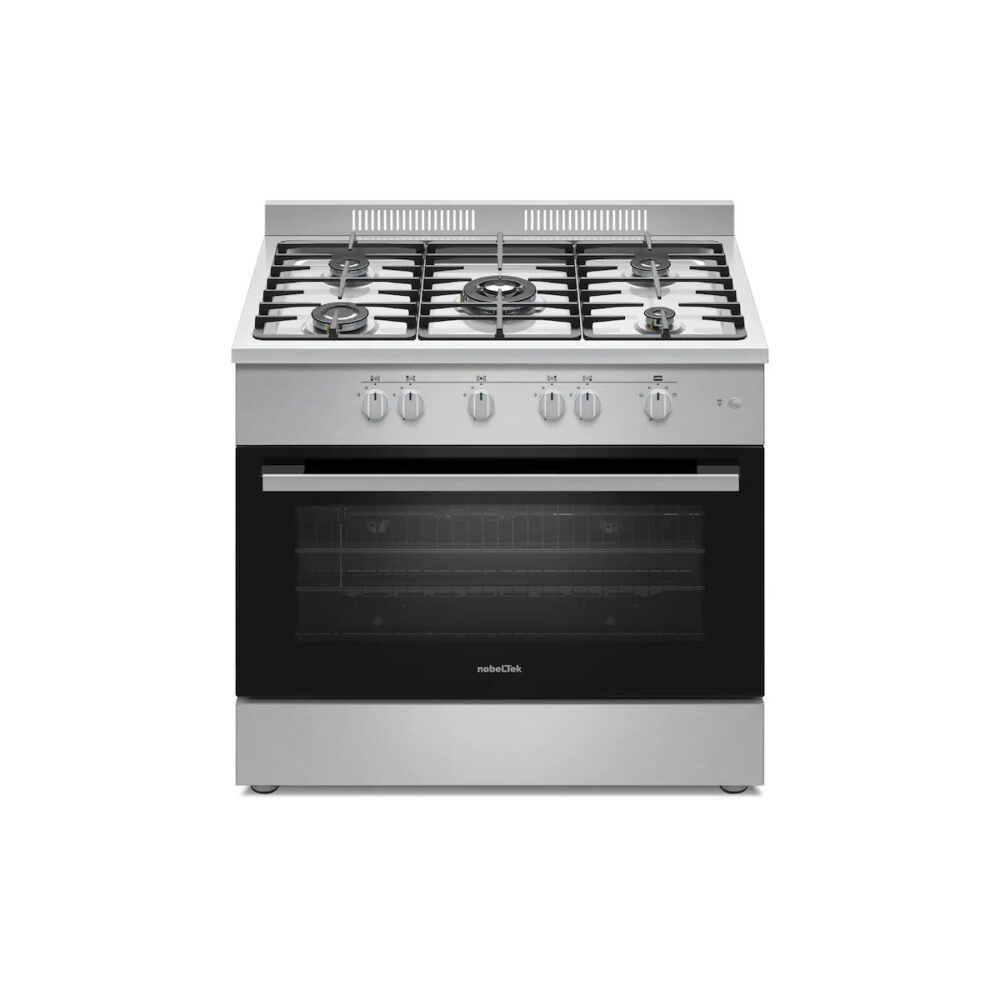 Aragaz semiprofesional Nobeltek NLTSP6903IX/FG1, 5 arzătoare, Inox - imagine 1
