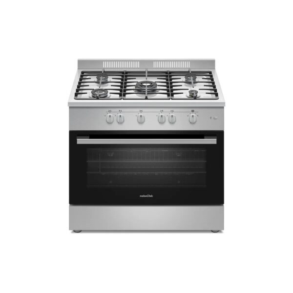 Aragaz semiprofesional Nobeltek NLTSP6903IX/FG1, 5 arzătoare, Inox - imagine 1