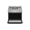 Aragaz semiprofesional Nobeltek NLTSP6903IX/FG1, 5 arzătoare, Inox - imagine 2