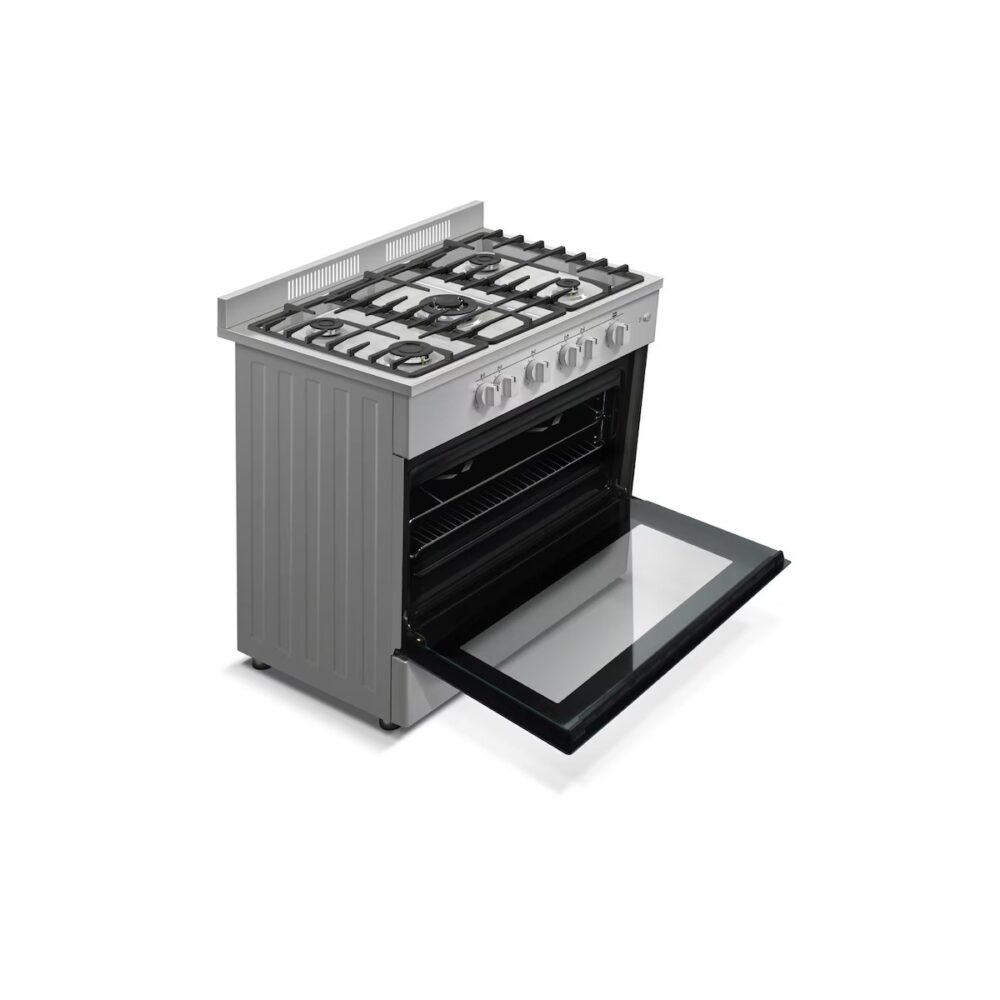 Aragaz semiprofesional Nobeltek NLTSP6903IX/FG1, 5 arzătoare, Inox - imagine 3